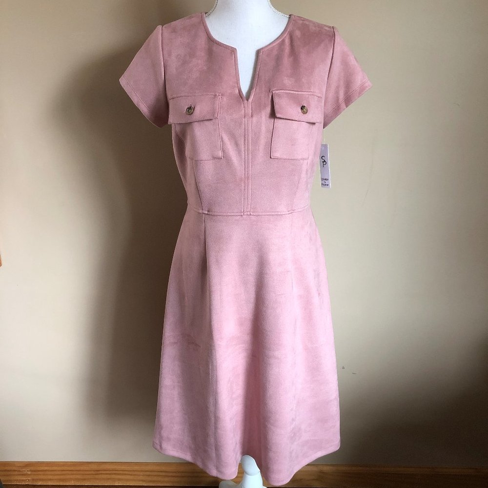 Shelby & Palmer | NWT Short Sleeve Blush Dress